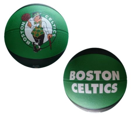 (Mis 1) Mini Ball NBA Basket BOSTON CELTICS (Verde-Nero)…x50